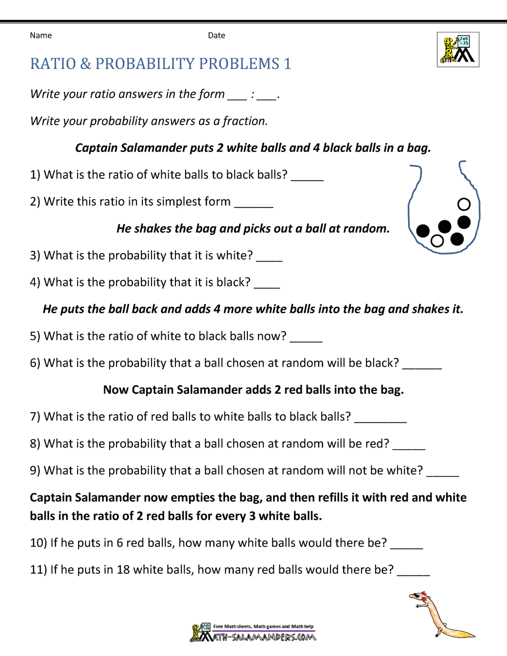 Ratio Word Problems