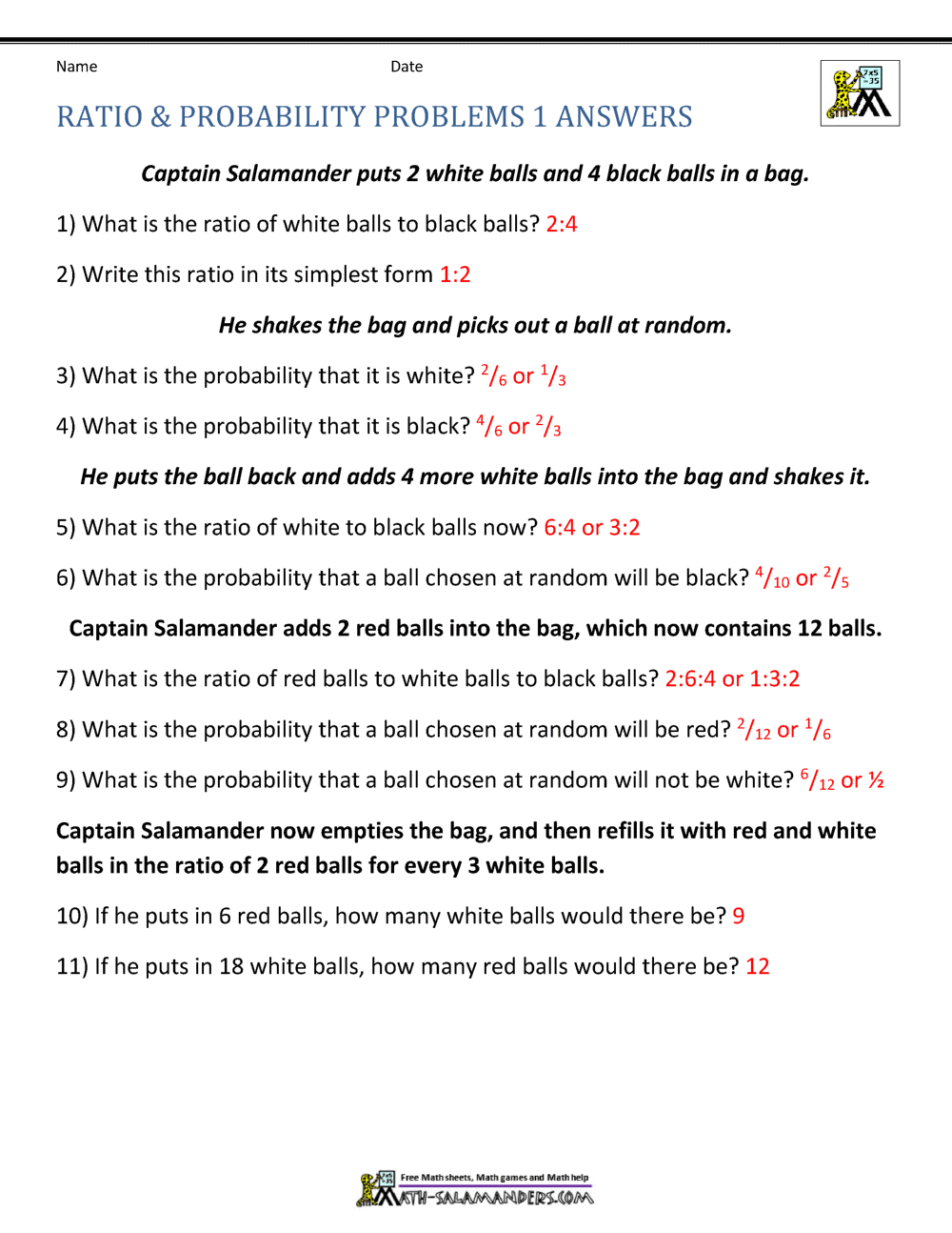 Ratio Word Problems Worksheets Library 6th Grade Percent Word Problems