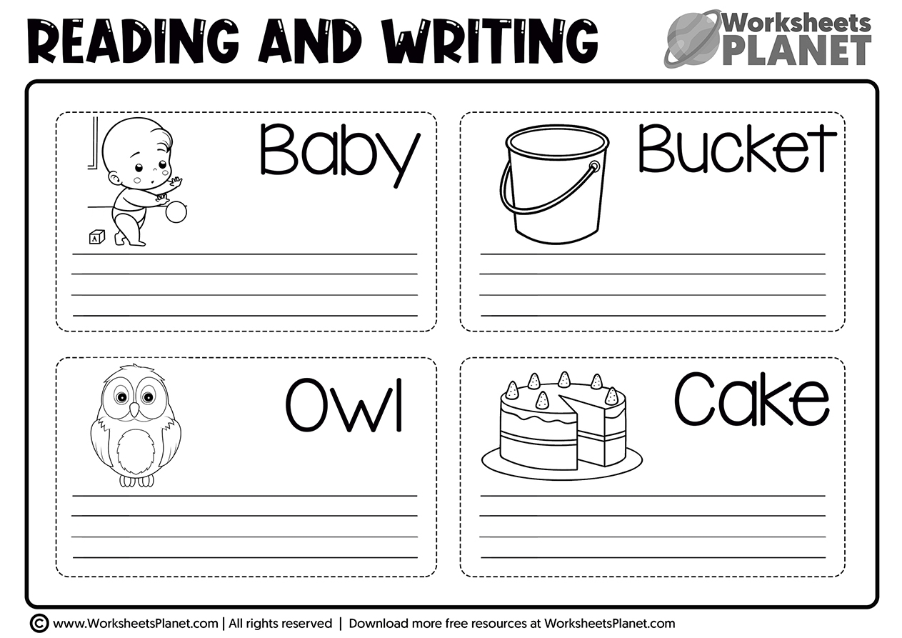 Reading And Writing Worksheets For Kids Ready To Print Worksheets Library Reading And Writing Worksheets For Kids Ready To Print Worksheets Library