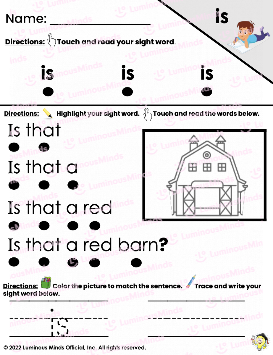 Reading Comprehension Worksheets Sight Word Reading Fluency Practice Is Free Printable Sight Word Are Worksheet