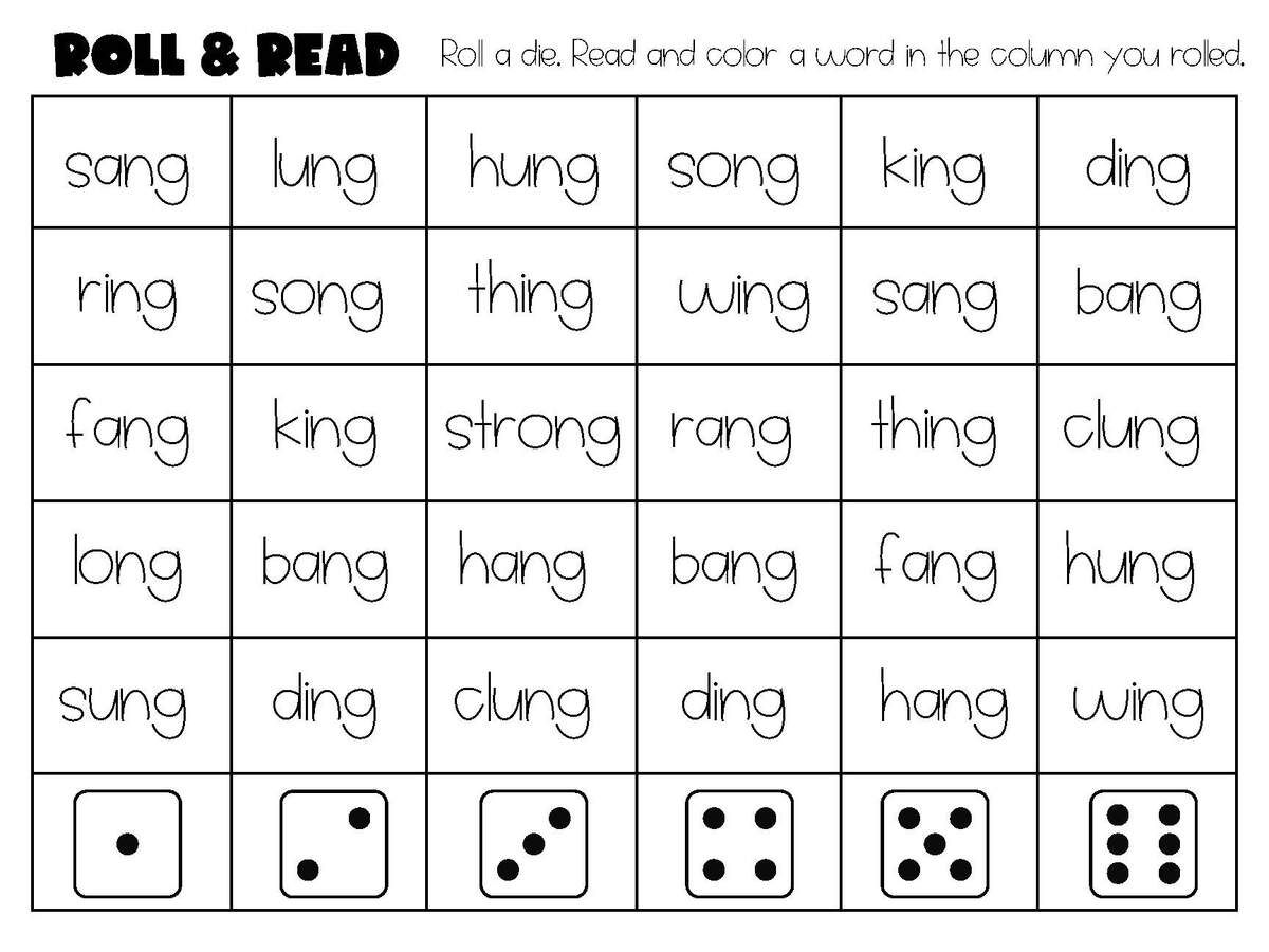 Roll And Read NG And NK Ending Sounds By MLP TPT Roll And Read NG And NK Ending Sounds By MLP TPT