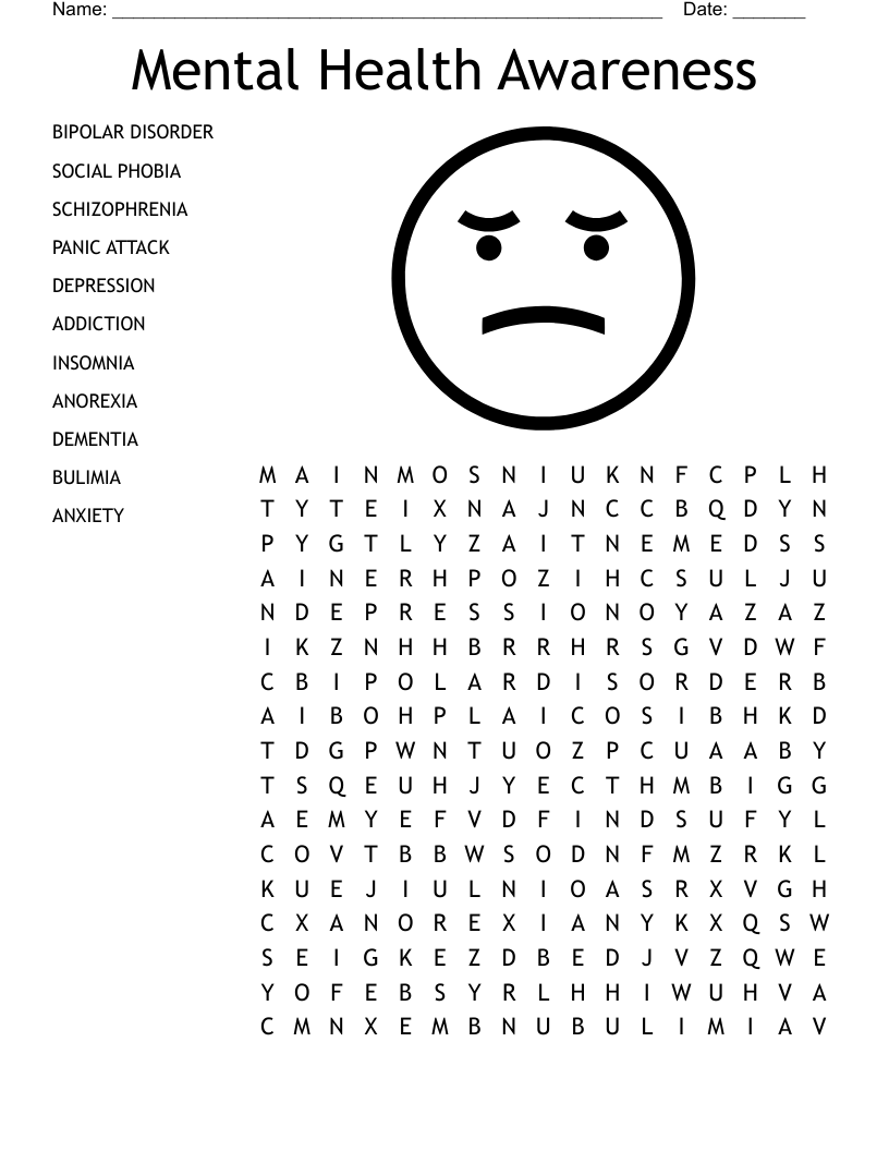 Schizophreniform Disorder Worksheet WordMint Schizophreniform Disorder Worksheet WordMint