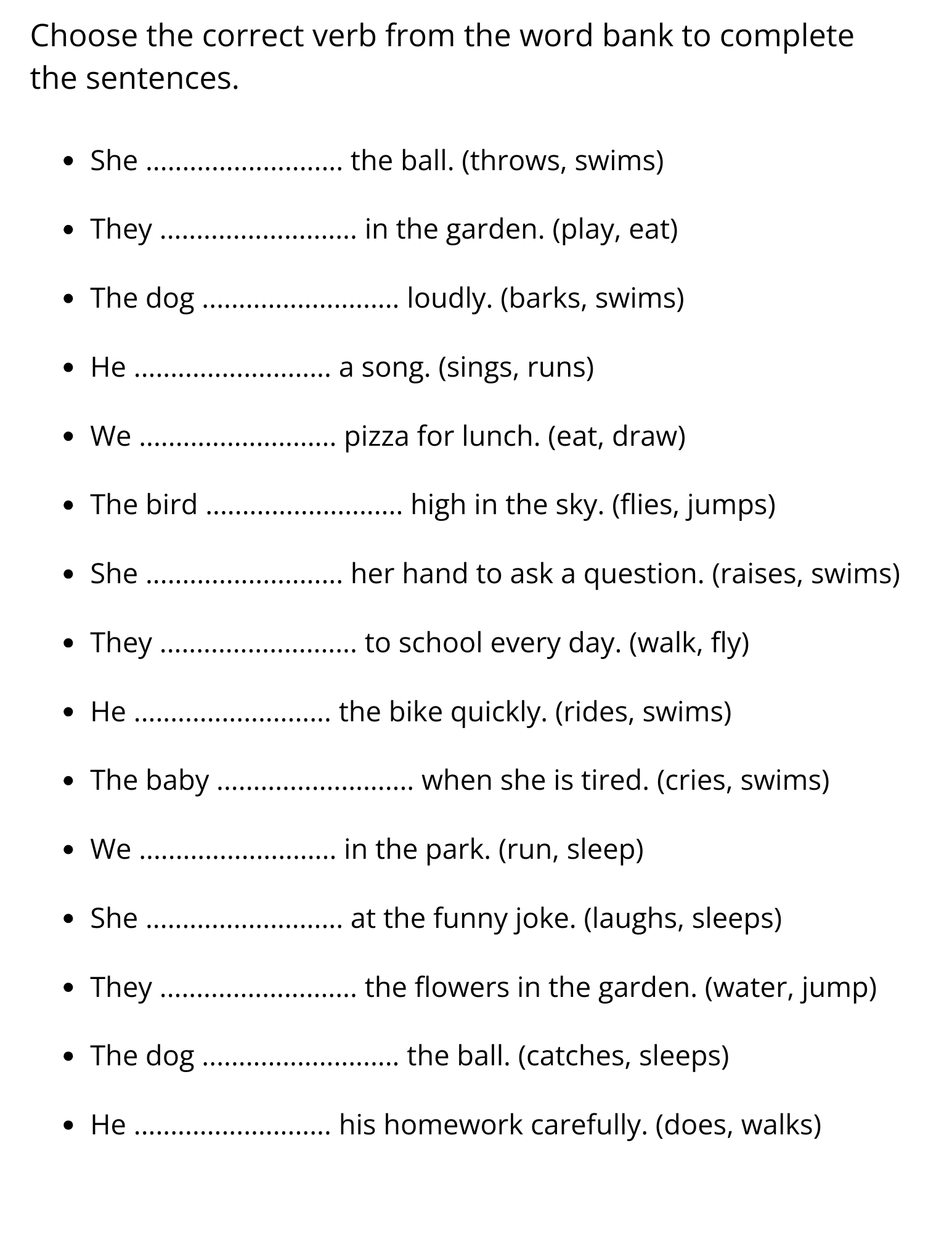 Sentences Verb And Adverb Worksheets For Grade 1 Made By Teachers