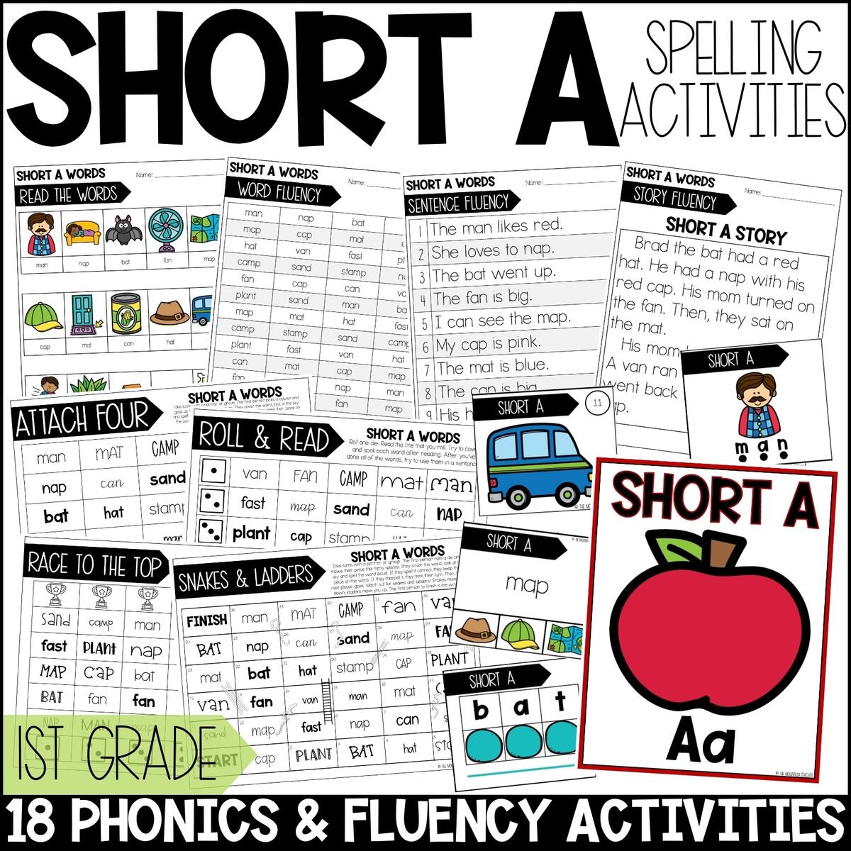 Short Or Long Vowel Worksheet For 1st Grade Free Printable