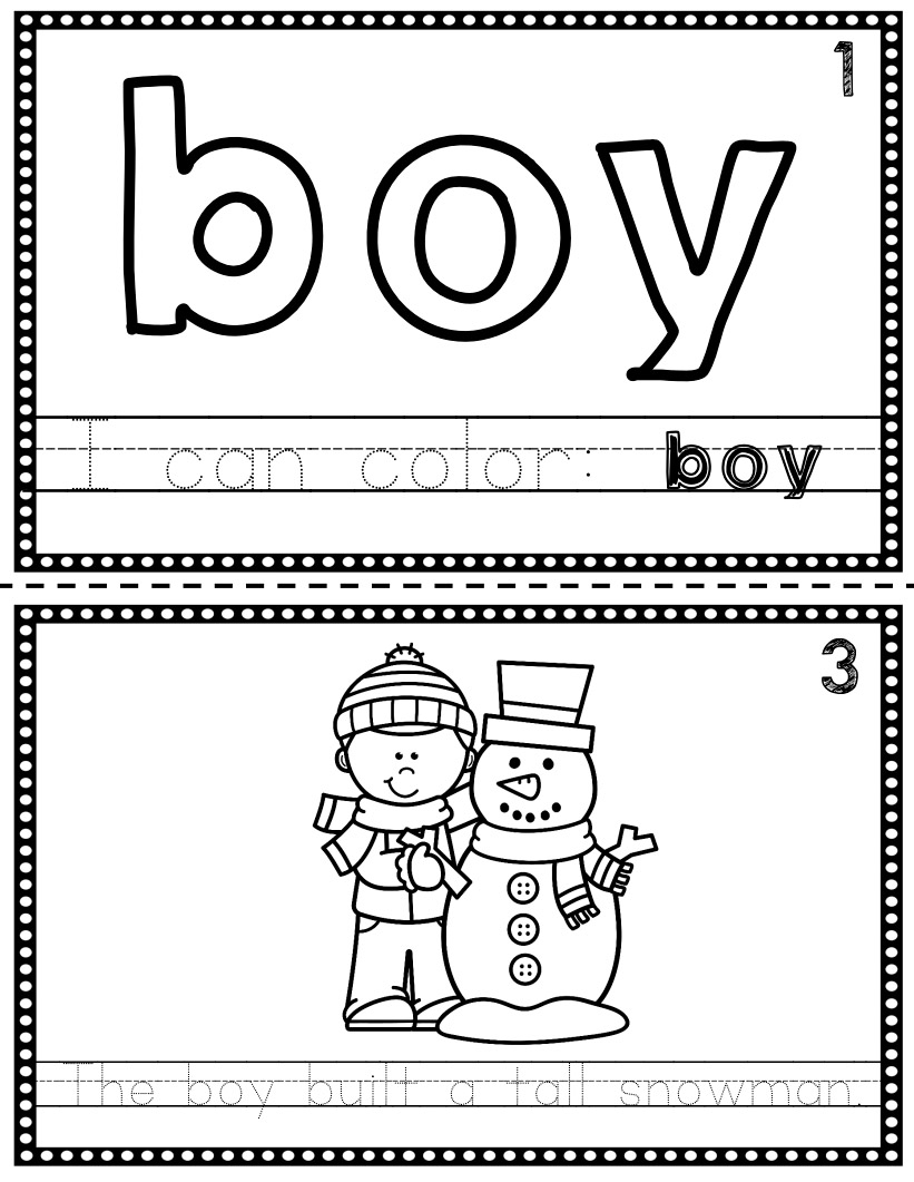 Sight Word Flip Book Flipbook BOY Made By Teachers Sight Word Flip Book Flipbook BOY Made By Teachers