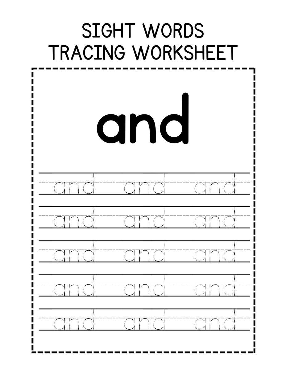 Sight Word Tracing Worksheet Ireadlibrary Sight Word Are Worksheet Free Printable Digital PDF