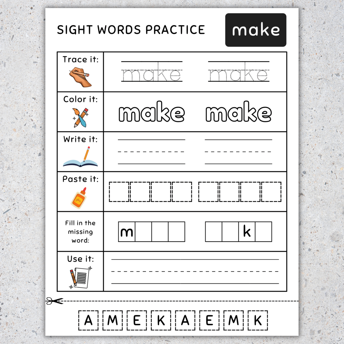 Sight Words Bundle Pre Primer To 1st Grade Worksheets NO PREP SET 2 Made By Teachers