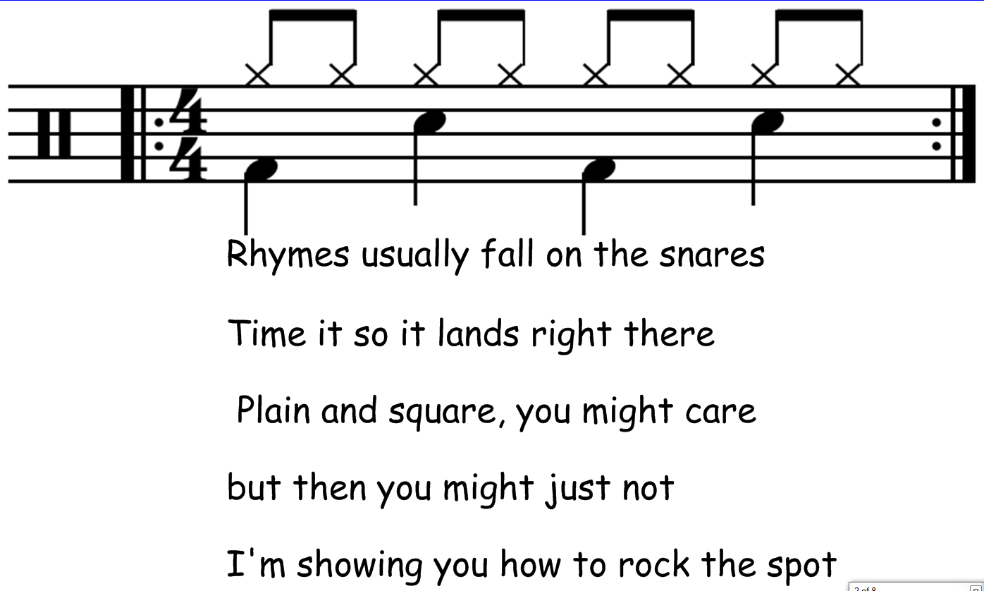 Silent Cacophony A Lesson Plan On The Structure Of Rap Songs