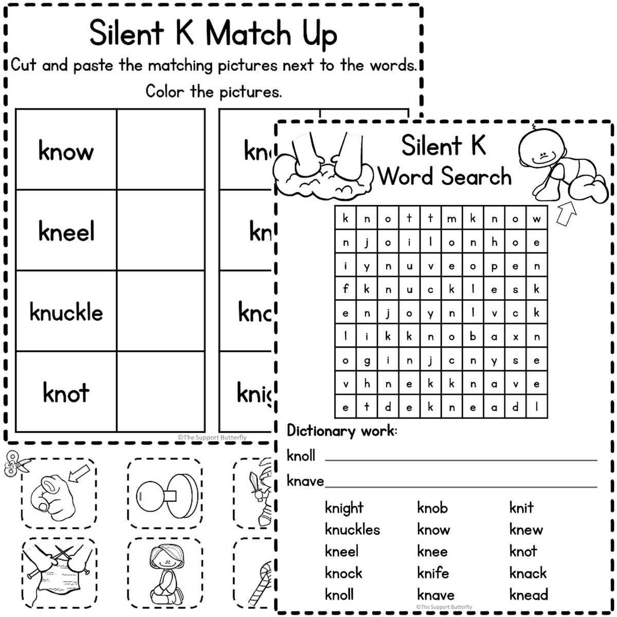 Silent K Worksheets Made By Teachers Kn Spelling Worksheet Worksheets Library