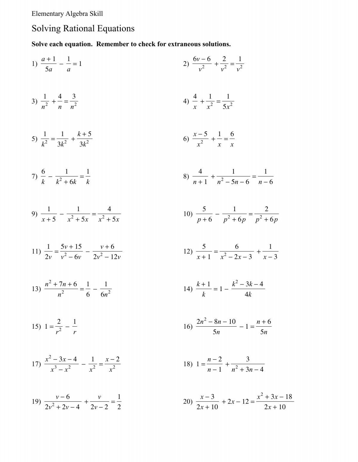 Solving Rational Equations Edia AI Platform For Student Outcomes