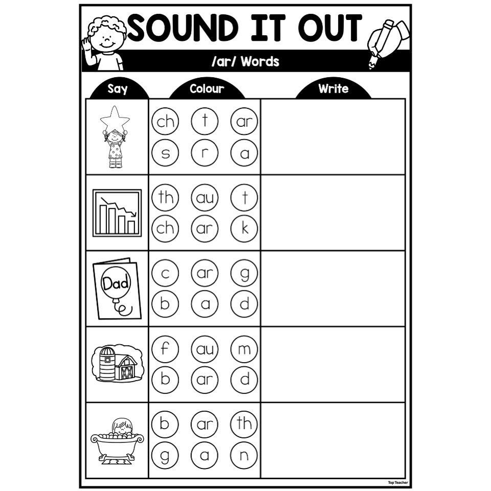 Sound Button Spelling Worksheet Ar Top Teacher Sound Button Spelling Worksheet Ar Top Teacher