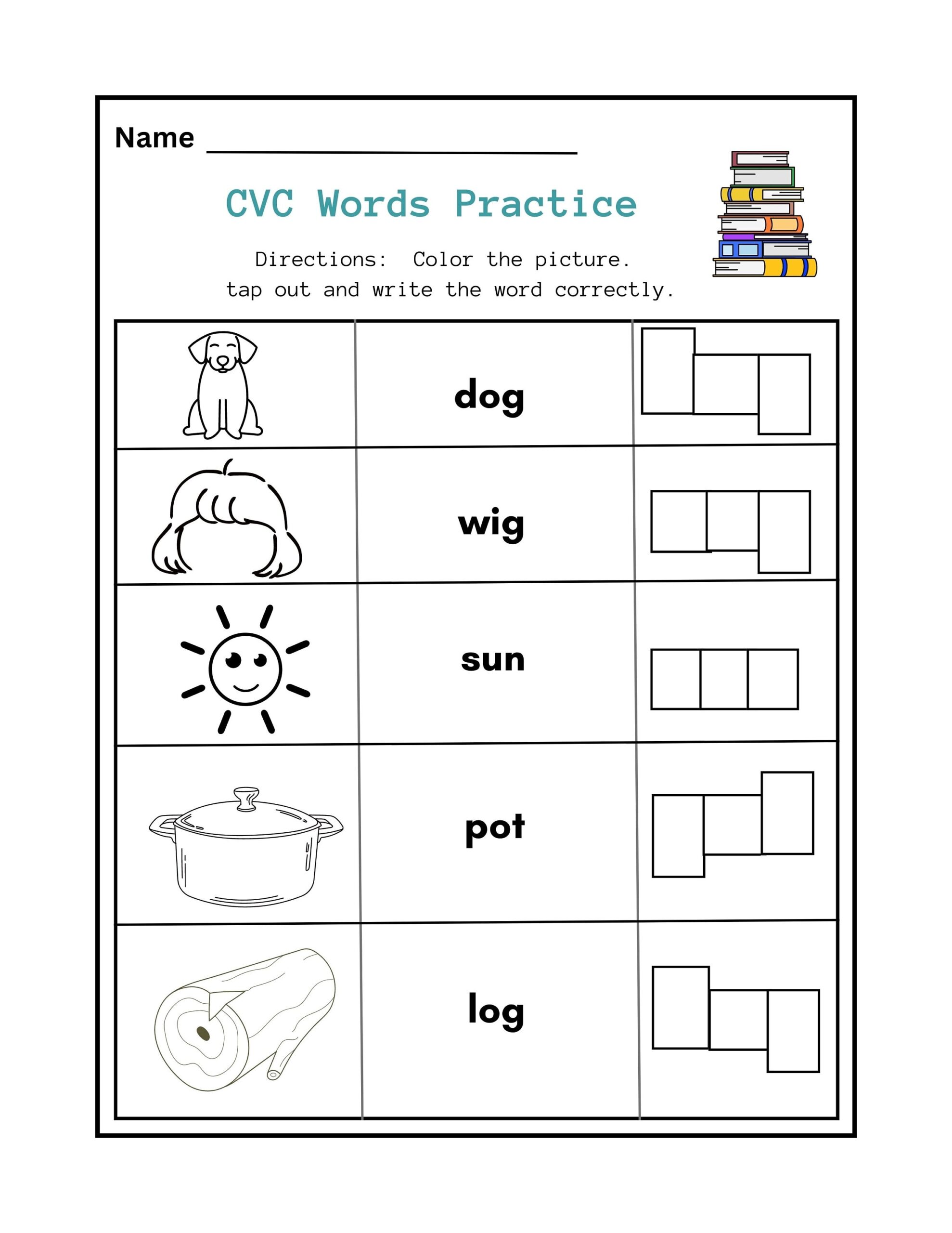 Engaging CVC Words Worksheets For Kindergarten And 1st Grade Phonics Made By Teachers