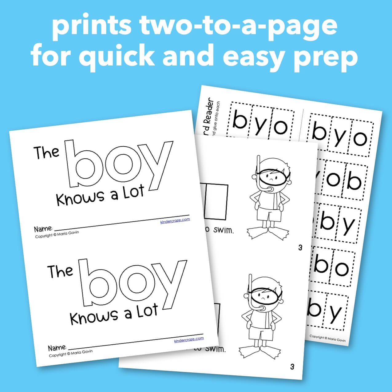The BOY Knows A Lot Interactive Sight Word Reader Kinder Craze The BOY Knows A Lot Interactive Sight Word Reader Kinder Craze