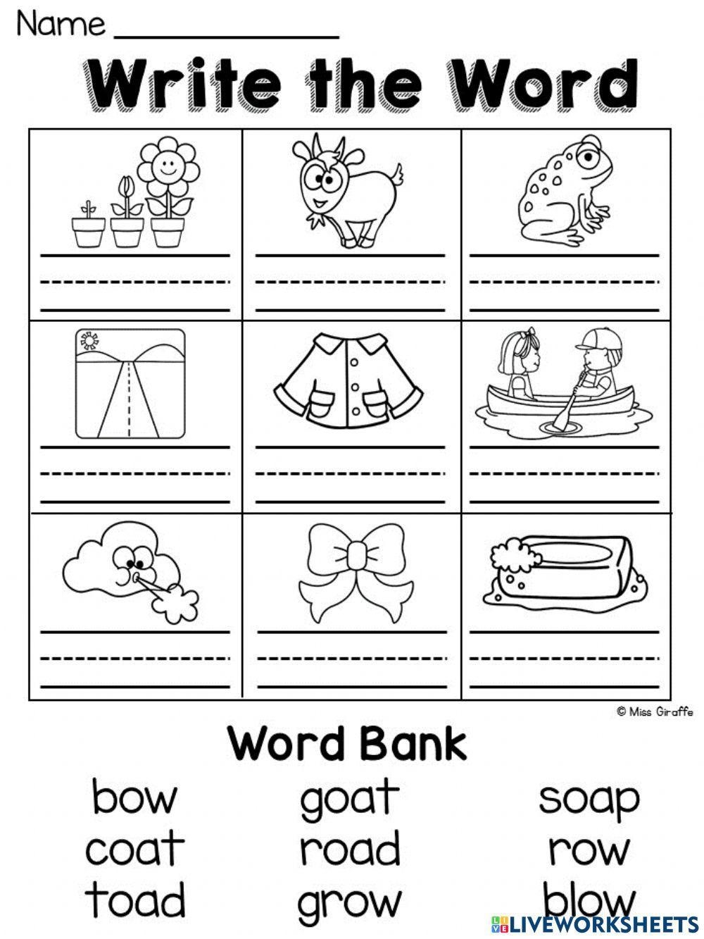 The Oa And Ow Sound Worksheet Worksheets Library The Oa And Ow Sound Worksheet Worksheets Library