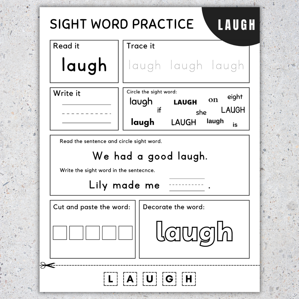 Third Grade Sight Words 3rd Grade Sight Words Worksheets SET 1 Made By Teachers