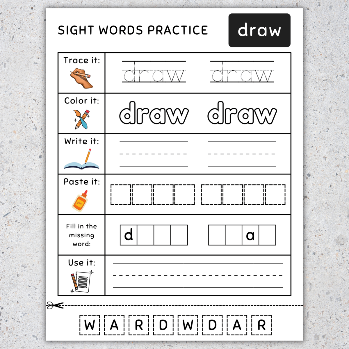 Third Grade Sight Words 3rd Grade Sight Words Worksheets SET 2 Made By Teachers