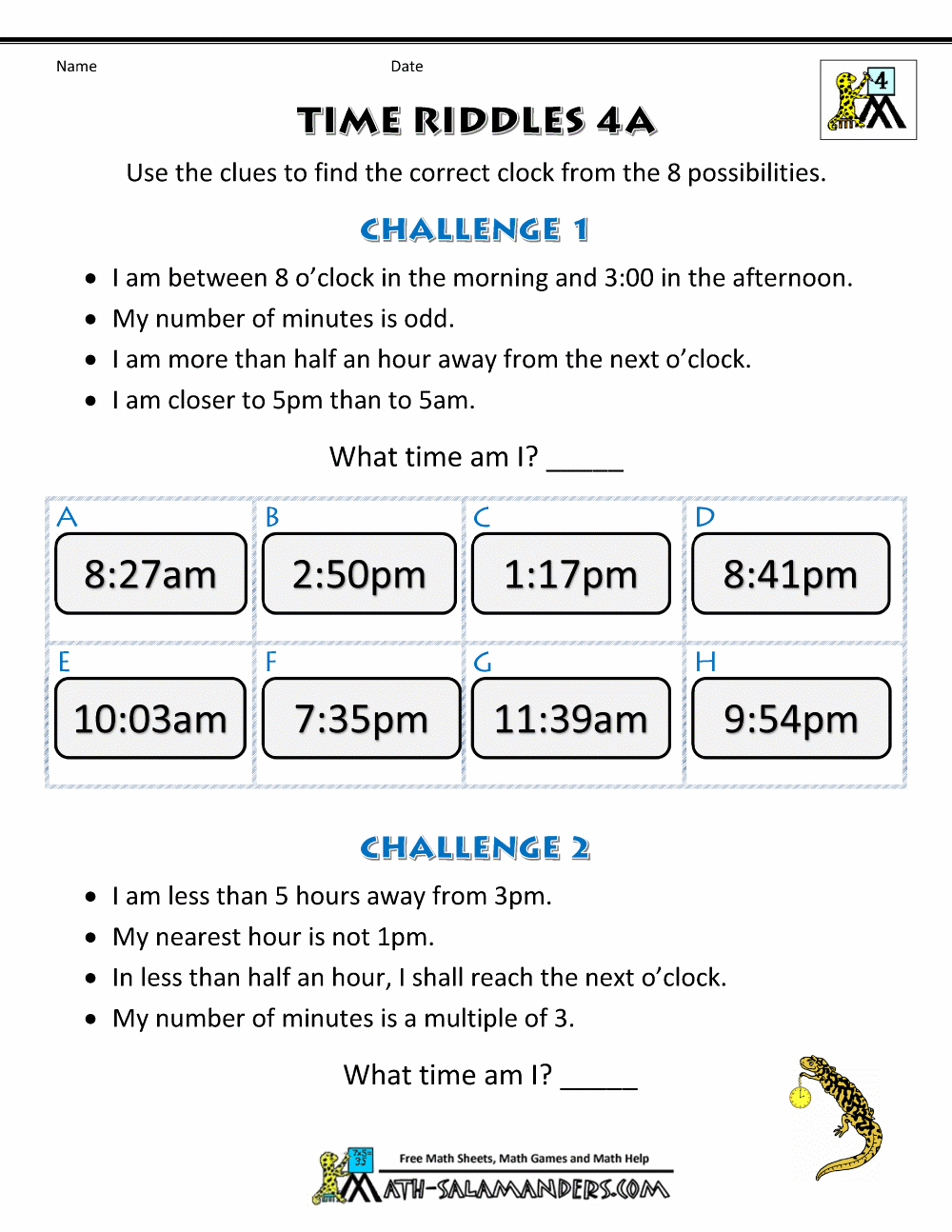 Time Word Problems Worksheets Time Riddles Harder Time Word Problems Worksheets Time Riddles Harder