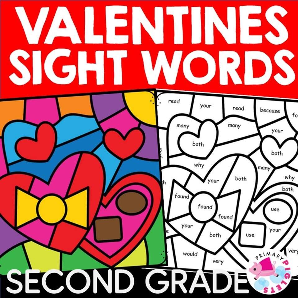 VALENTINE S DAY COLOR BY SIGHT WORDS VALENTINE S DAY COLOR BY CODE VALENTINE S DAY COLORING Made By Teachers VALENTINE S DAY COLOR BY SIGHT WORDS VALENTINE S DAY COLOR BY CODE VALENTINE S DAY COLORING Made By Teachers