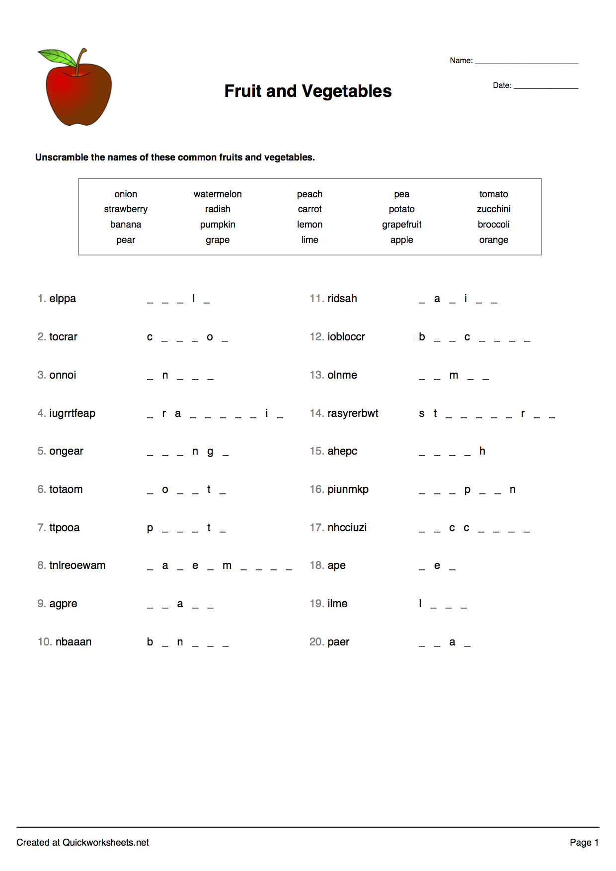 Word Scramble Wordsearch Crossword Matching Pairs And Other Worksheet Makers Quickworksheets Storyboard That Matching Worksheet Templates For Educators