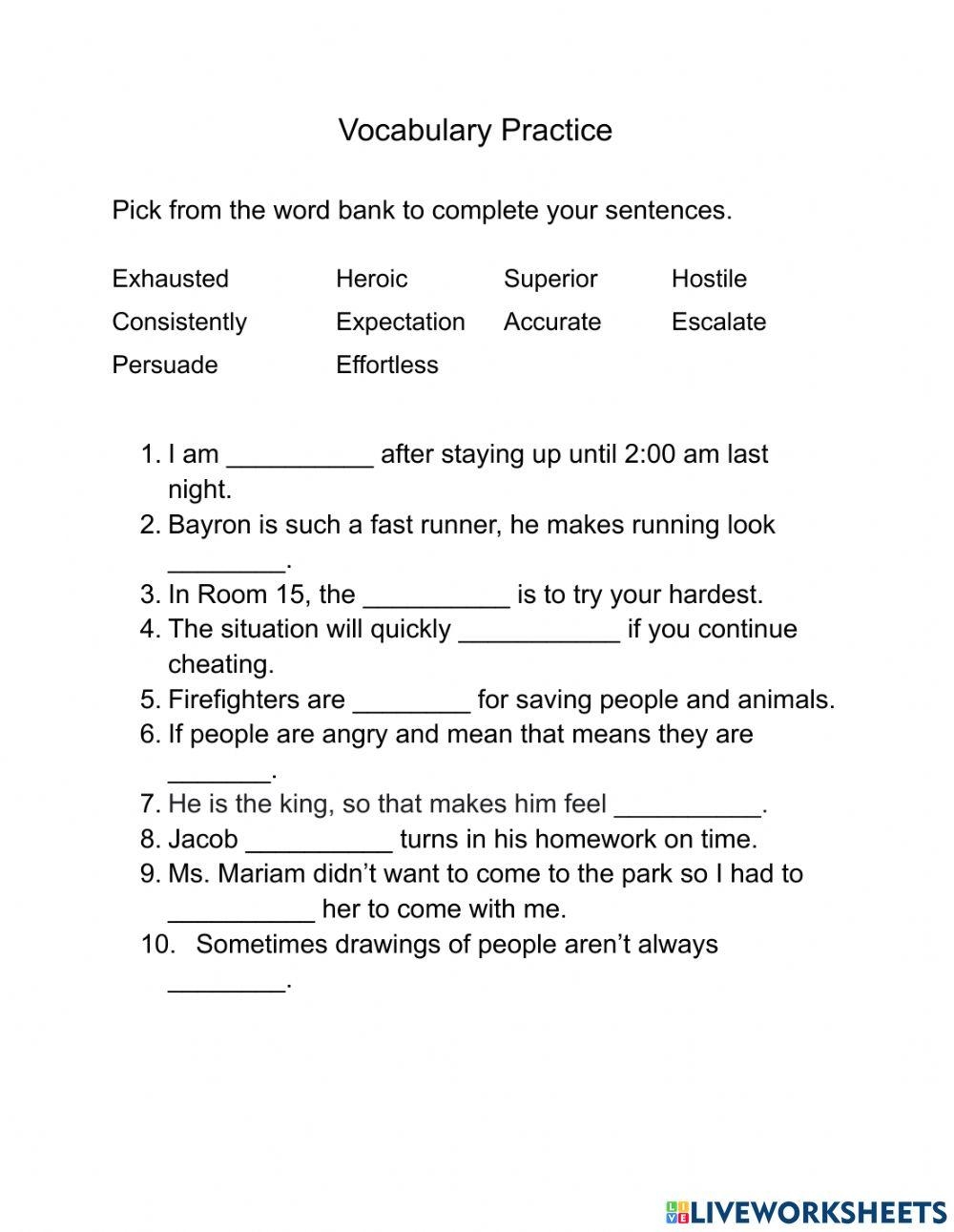Words And Their Meanings Worksheets Worsheets Library Worksheets Library Words And Their Meanings Worksheets Worsheets Library Worksheets Library