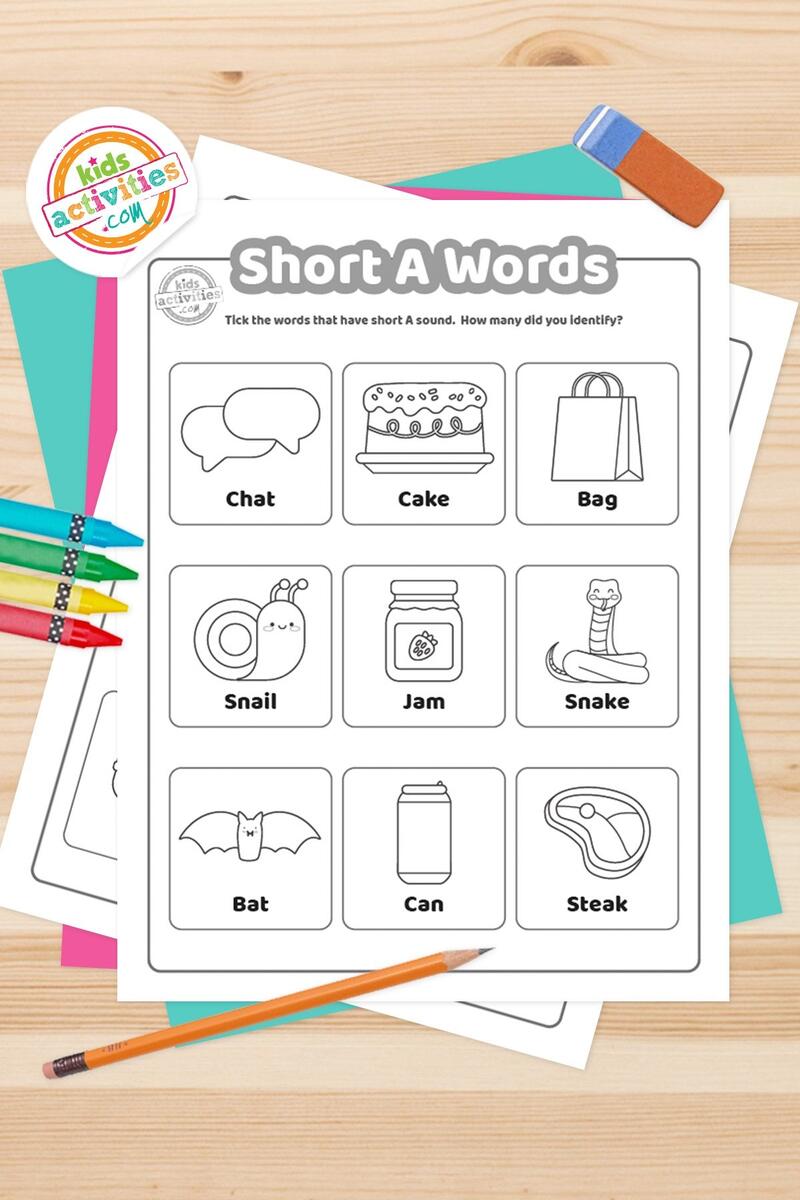 CVC Words Activity Worksheets Short A E I O U Made By Teachers